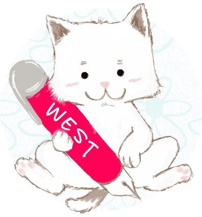 west